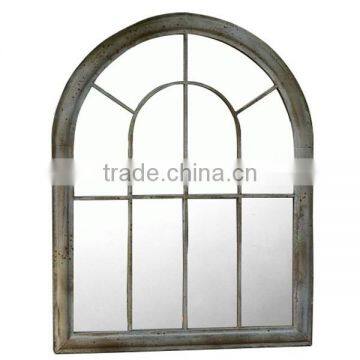 POWERLON Vintage Garden Iron Window Mirrors With Natural Beauty Reflection photo-3