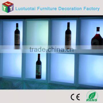 Color Changing LED Cube Wine Rack for Bar and Home photo-5