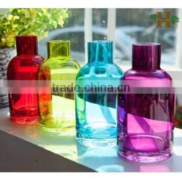 Handmade Stained Glass Vases for Flower Arrangements