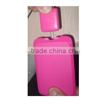 Food grade silicone & PVC made suitable for students,worker,businessman,travellers using card holder plastic