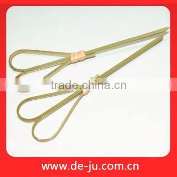 Yellow Ball Decorative Short Handle Bamboo Skewers photo-3