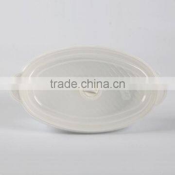 Microwave Plastic Oval Crisper photo-2