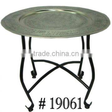 Metal Folding Moroccan Table photo-6