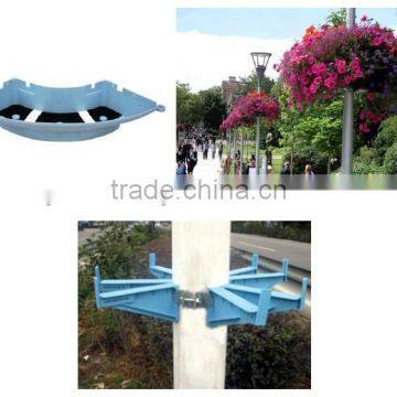 China SOL Company Decorative Lamp Post Decoration Planter photo-6
