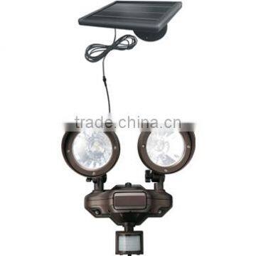 Super Bright Dual Head Solar PIR Security Light photo-2