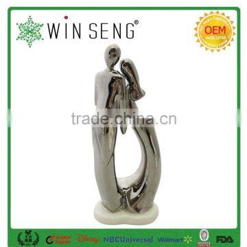 Factory Directly Lover Dancing Heart Shape Ceramic Wedding Gift photo-2