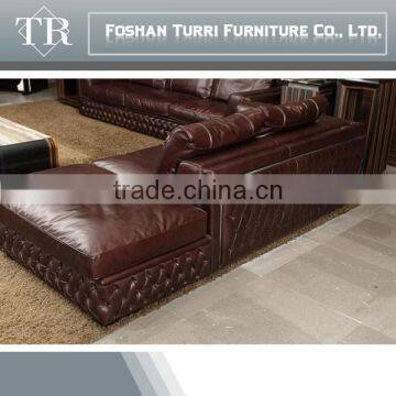 K254 Lateast Design Home Used Sofa Furniture Italy Modern Leather Sofa photo-5