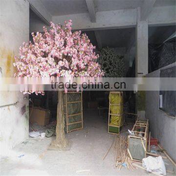 SJ201710012 China Manufacturer High Simulation Artificial Indoor Cherry Blossom Tree