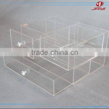 Wholesale Custom Handmade Clear Acrylic Cosmetic Organizer photo-5