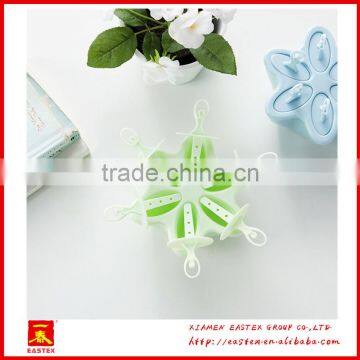 High Quality Eco-friendly 6 Cells Dancer Ice Cube Tray With Dancers Cover photo-4