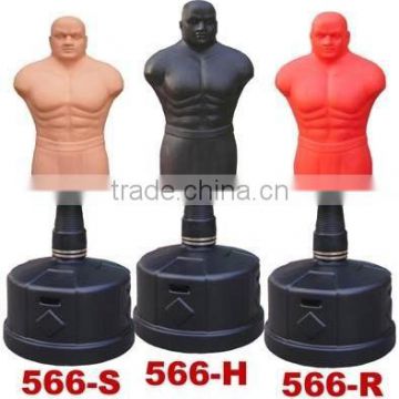 OEM factory best quality cheapest free standing sandbag, Adjustable Boxing Punching Man