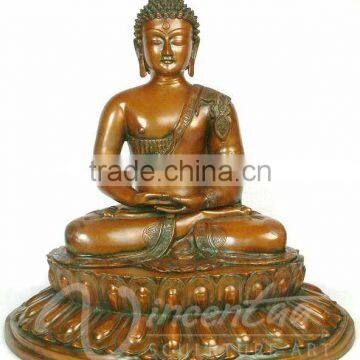 Indoor Decoration Religious Style Brass Fengshui Buddha India for Sale photo-5