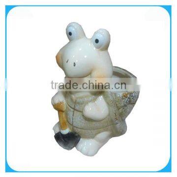 ceramic turtle shape garden pot