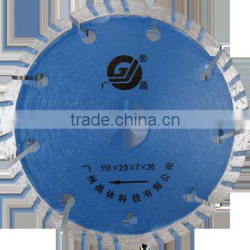 Guangjing Long Life 110mm Gold Turbo Blade Saw Blade Circular photo-2