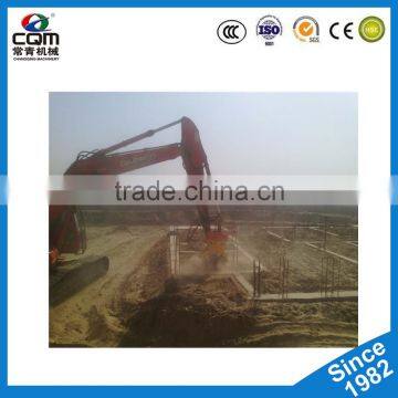 Excavator mounted hydraulic vibration compactor for sale