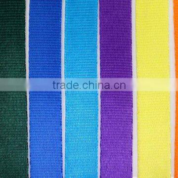 Multi dyed color NYLON webbing strap for lanyard, high quality lanyard webbing, printing available nylon webbing