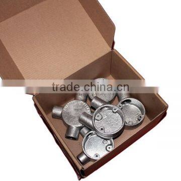 20mm and 25mm GI Junction 4 Way Cross and Intersection Box