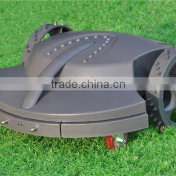 auto lawn mower, lead-acid battery, 2 pcs cutting blades garden machine