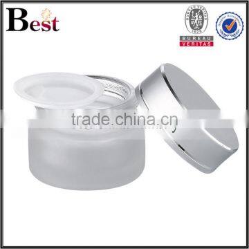 All Size Glass Airtight Metal Containers Cosmetic Metal Container With Aluminum Cap photo-2