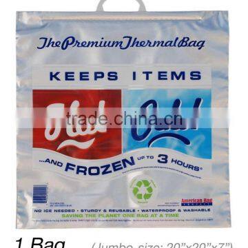 Large Supermarket Thermal Lunch Bag / Thermal Insulated Lunch Bag/Thermal Insulated Cooler Bag photo-2