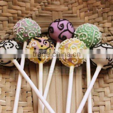 Confection customized paper stick, cake and bread paper stick