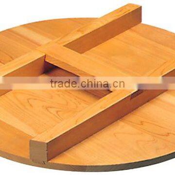 High Quality Wooden Lid for Japanese Cooking Pot Ryori Nabe Drop Lid for Yukihira Nabe Pan photo-2