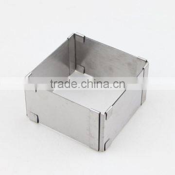 Adjustable Square Frame Mould Stainless Steel Cake Mold Baking Tools for Cakes photo-2