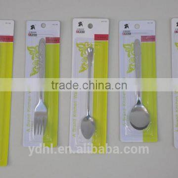 High Class Stainless Steel Dinner Cutlery Spoon Fork Knife Sets photo-2