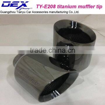 autol accessoriesuniversal titanium exhaust tips