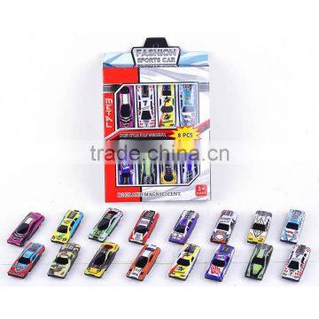 Fashion Sports Car Toy in Various Colors and Designs, 4pcs a Set for Your Kids photo-6
