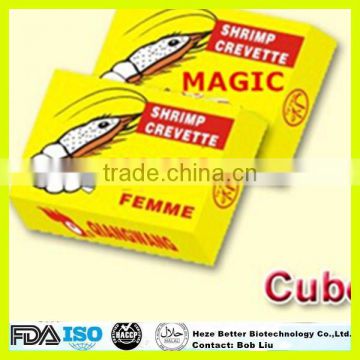 Hot Sale Crevette Shrimp Flavour Bouillon Cube With Low Price Packed By 10g