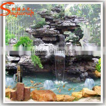 Small Water Features Fountain, Backyard Wall-mounted Artificial Waterfalls, Garden Waterfall Fountains Wall photo-6
