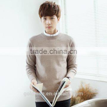 Men Sweater 2017 Custom Cotton Wool Knitted Latest Sweater Designs for Men photo-3