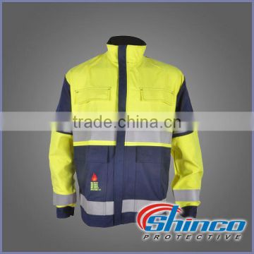 hot sale EN 471 safety high visibility construction worker jacket for work