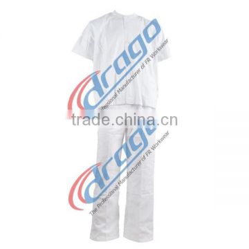 White safety hospital work clothing