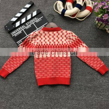 Low MOQ Handmade Knit Wool Sweater Design for Boys photo-2
