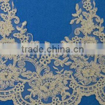 Fasion Wedding Accessories Rhinestone Bridal Veil Lace Trim photo-2