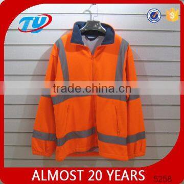 TY21 orange high visibility reflective jacket