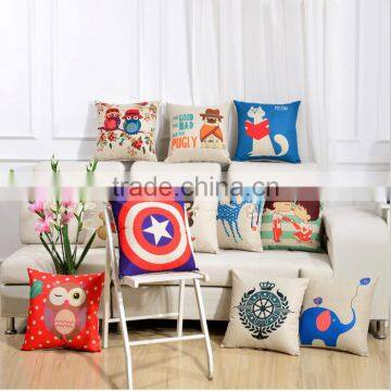 Modern Style Sublimation Decorative Square Cushion Pillow Case