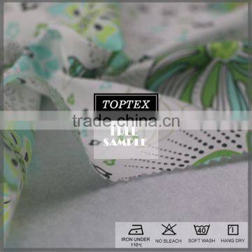 Custom Pattern Print Plain Weave 100% Cotton Printed Voile Fabric photo-2