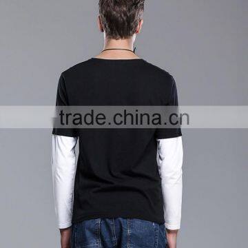 Wholesale Short and Long Sleeve O-neck T-shirt for Men photo-2