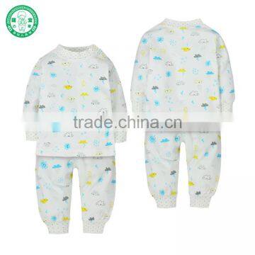 Light Colors Healthy for Babies Newborn Unisex Baby Sleeping Clothing Sets photo-3