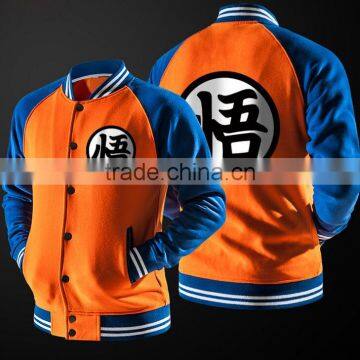 Dragon Ball Goku Jacket Autumn Men Coat Baseball Jacket Sweatshirt Dragonball Fashion Anime Hoodie Anime