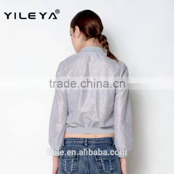 Unique Comfortable Fabric Used Fashion Casual Crop Style Women Coat Model photo-4
