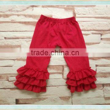 in stock baby icing ruffle pants high quality pants girl sew sassy icing legging