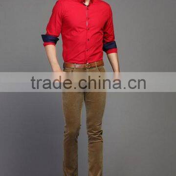 Wholesale Latest New Model Slim Fit Check Pattern Long Sleeve Man Shirt for China Supplier photo-2