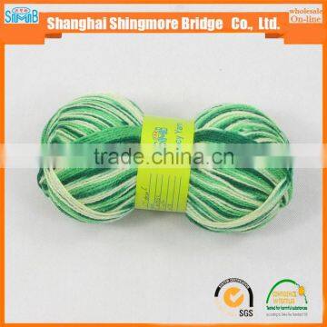 China Knitted Yarns Supplier Cheap Wholesale Oeko-tex Space Dyed Melange 100% Acrylic Yarn for Free Yarn Samples photo-4