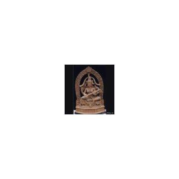 Antique Saraswathi Statue