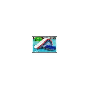 Small Rainbow Bridge Slide, Children Trumpet Water Pool Slides Equipment