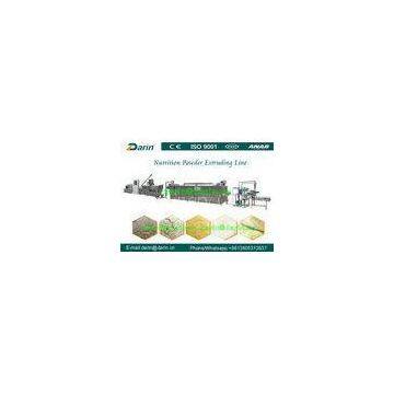 Extruding pregelatinized nutrition powder Food Extruder Machine / production line